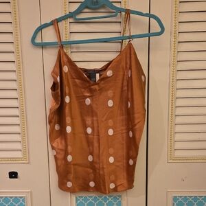 Victoria's Secret Silk Polka Dot Cami